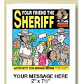 Your Friend the Sheriff Stock Design 8-Page Coloring Book